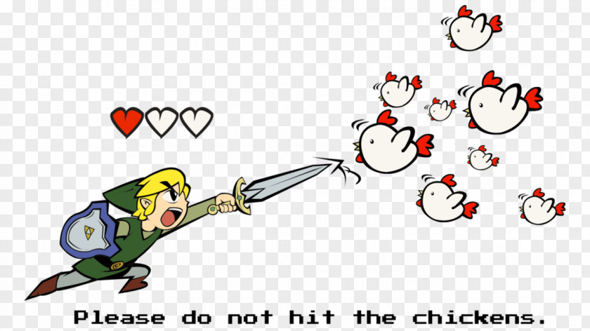 Dont Share Chicken As Food The Legend Of Zelda Clip Art PNG