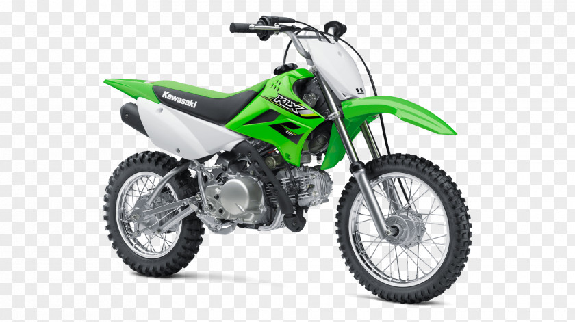 Motocross Kawasaki KLX 110 Motorcycles Heavy Industries Single-cylinder Engine PNG
