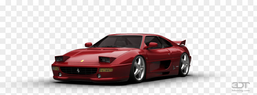 Car Ferrari F355 Compact Supercar PNG