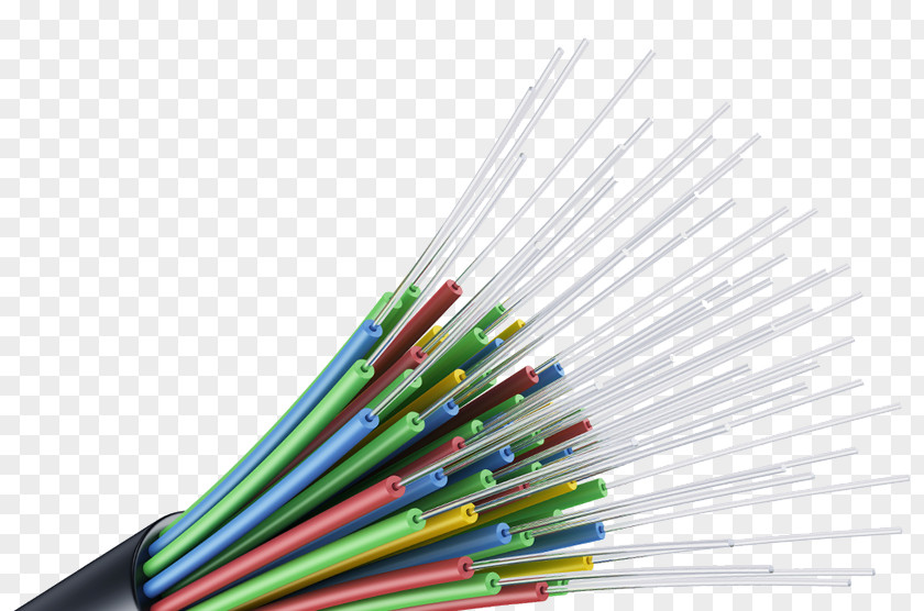 Electrical Cable Optical Fiber Computer Network Hyperoptic To The Premises PNG