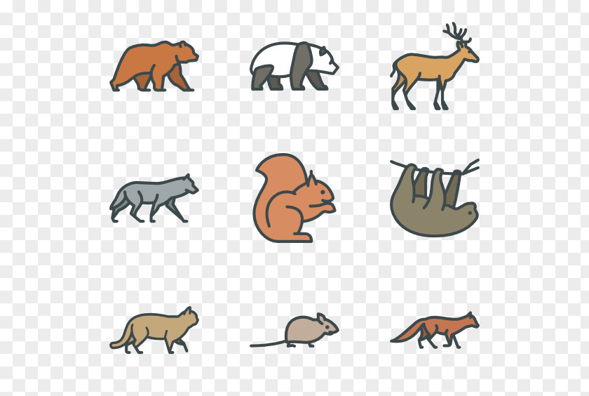 Forest Animal Clip Art PNG