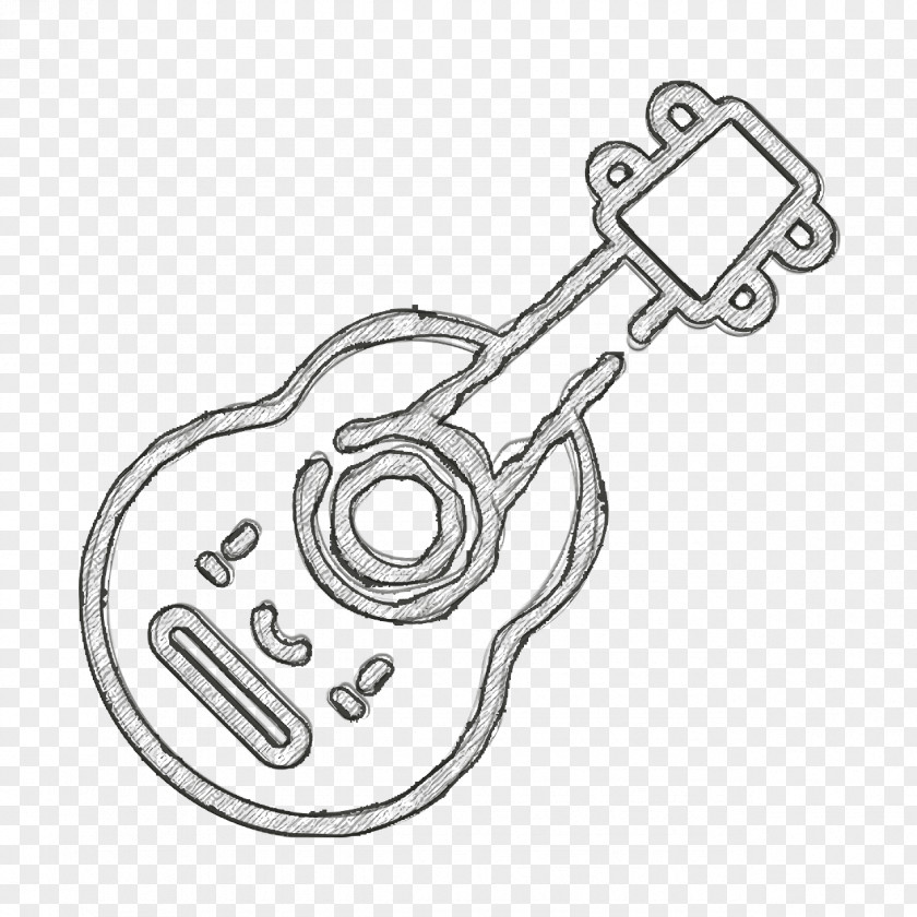 Guitar Icon Music Festival Acoustic PNG