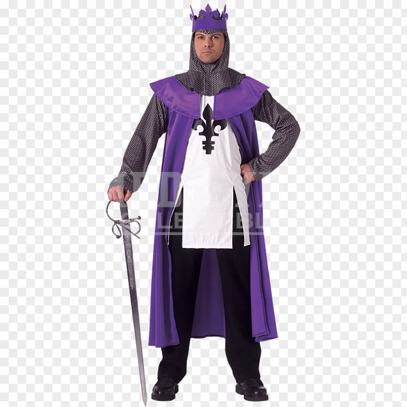 Knight Middle Ages Renaissance Robe Costume Clothing PNG