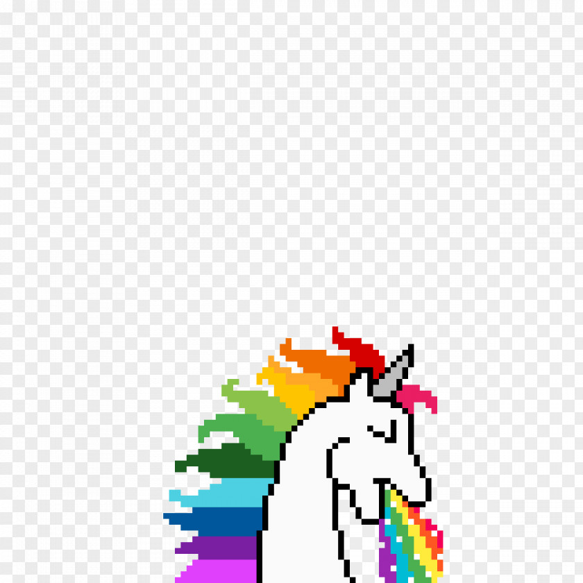 Pixel Stich Unicorn Art Minecraft PNG