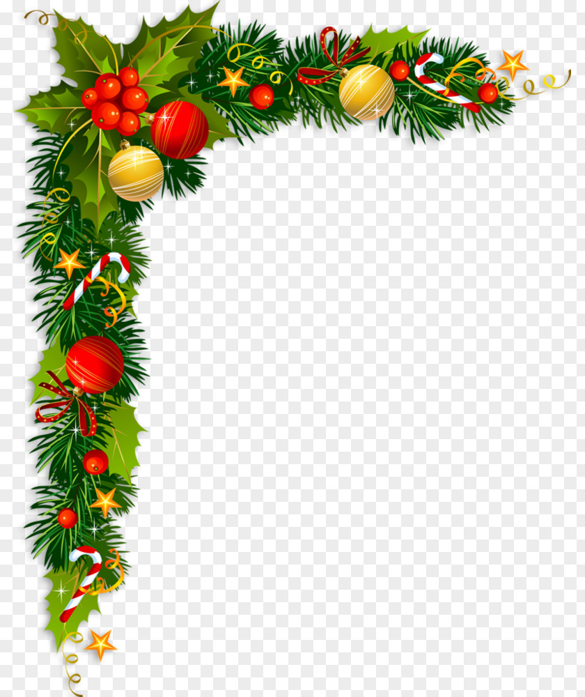 Pouring Borders And Frames Christmas Card Tree Clip Art PNG