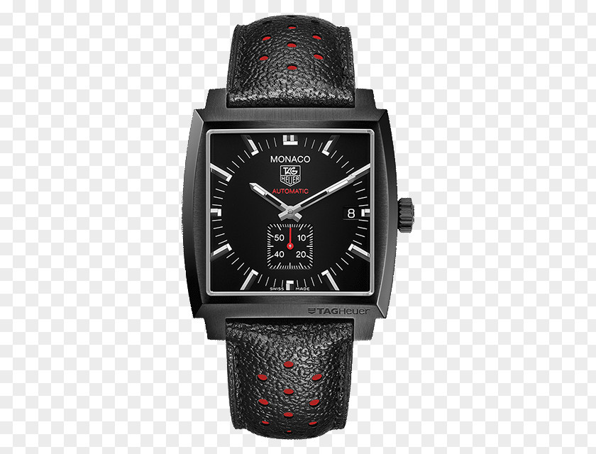 Watch TAG Heuer Monaco Strap Chronograph PNG