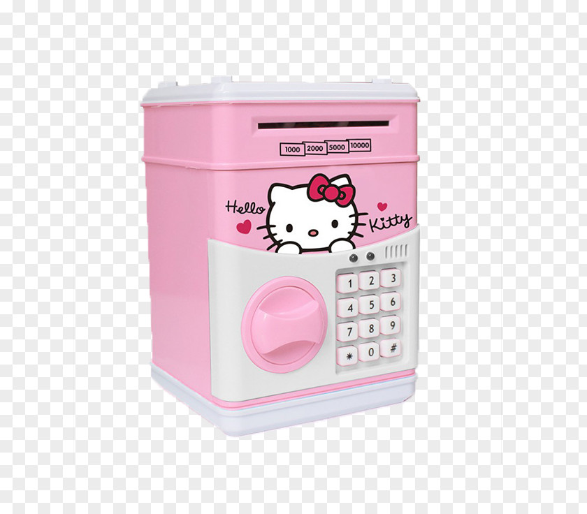 HelloKitty Piggy Bank Hello Kitty Money Automated Teller Machine PNG