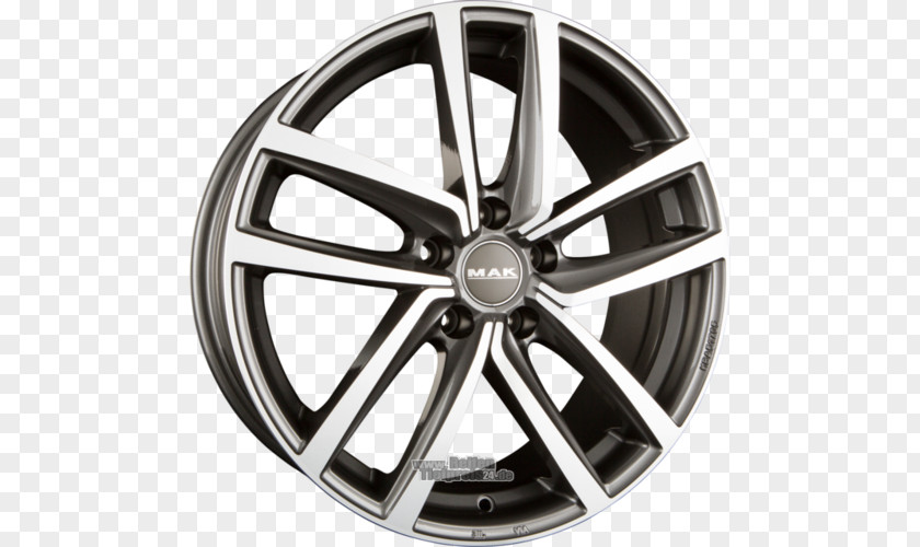 Mak Car Rim Alloy Wheel Tire PNG