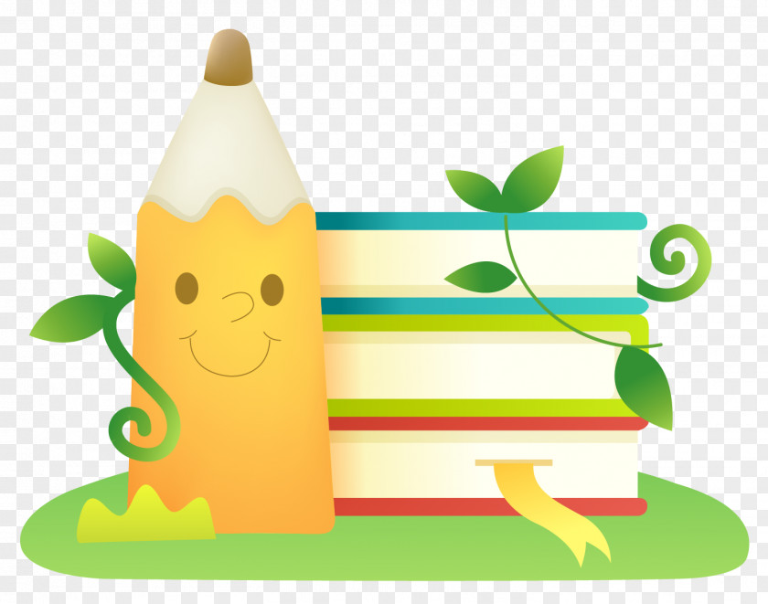 Pencil Books Drawing Illustration PNG