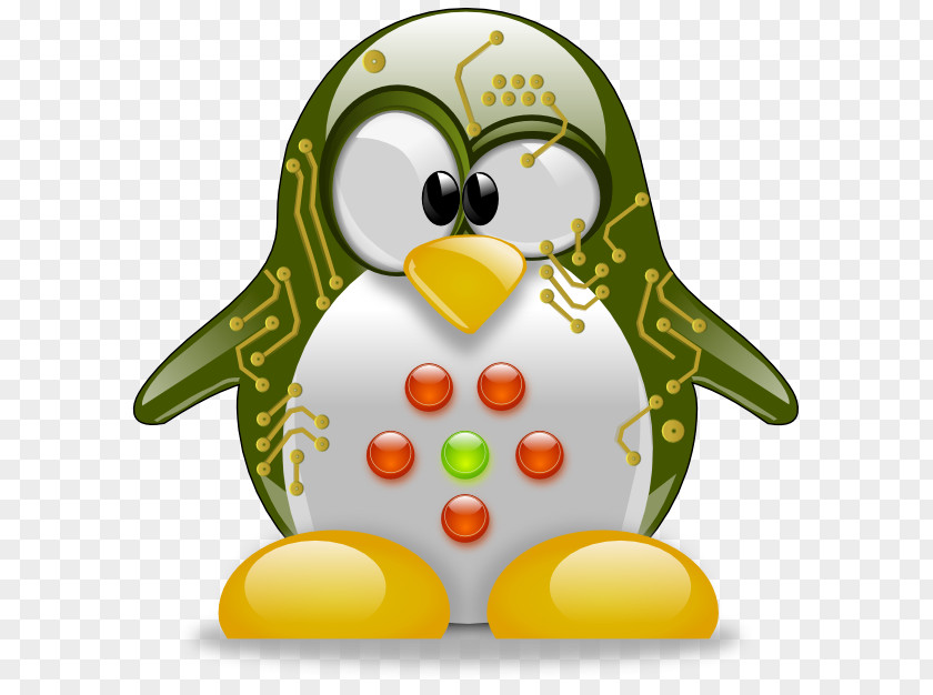 Penguin Tuxedo Linux Clip Art PNG