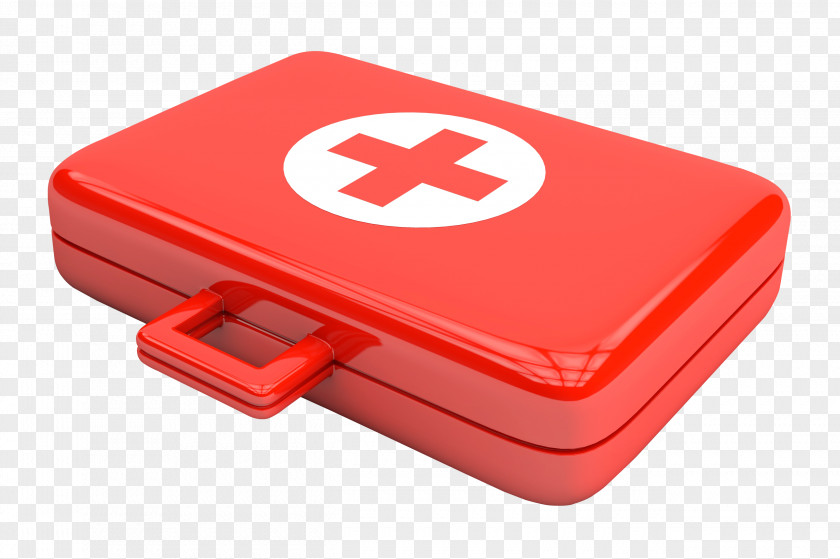 Red First Aid Kit PNG