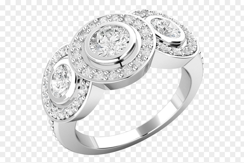 Ring Wedding Silver Bling-bling PNG