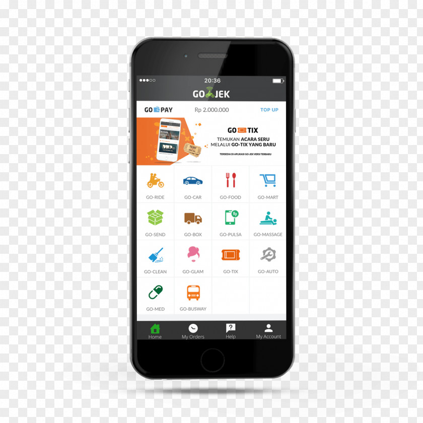 Smartphone Feature Phone Go-Jek IPhone PNG