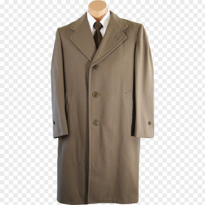 Suit Overcoat 1940s 1950s PNG