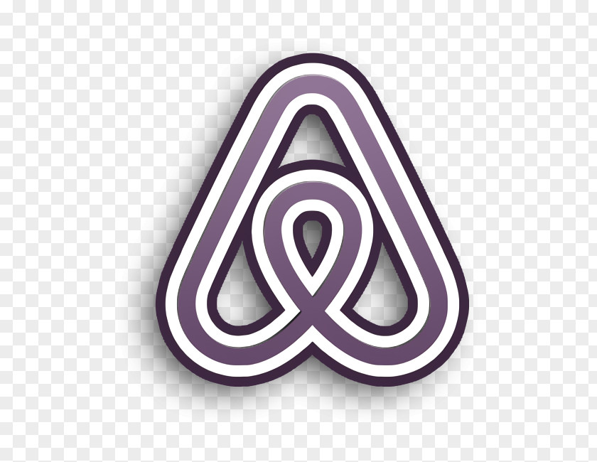 Symbol Logo Airbnb Icon PNG