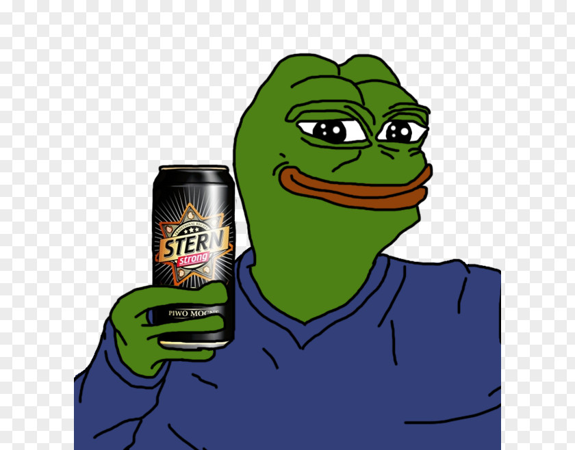 Beer Us Amphibian Pepe The Frog PNG
