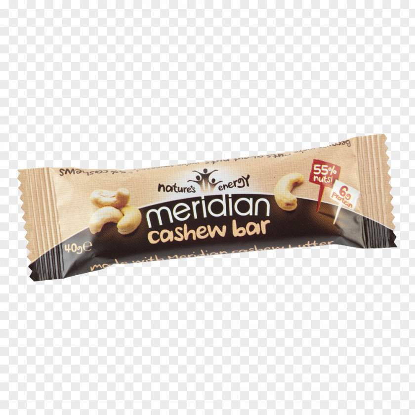 Cashew Bar Chocolate Peanut Meridian PNG