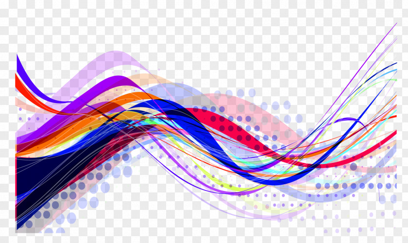 Color Line Illustration PNG