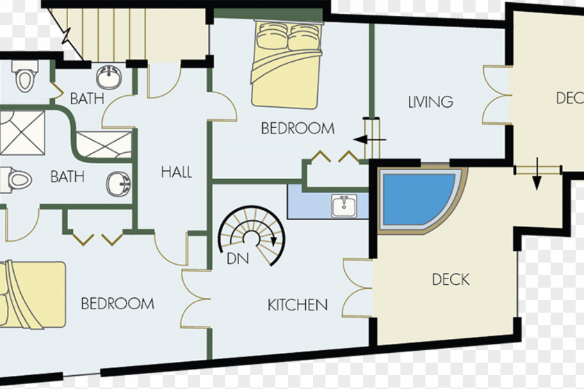 Native Eco Villa Villas Floor Plan House Vacation Rental PNG