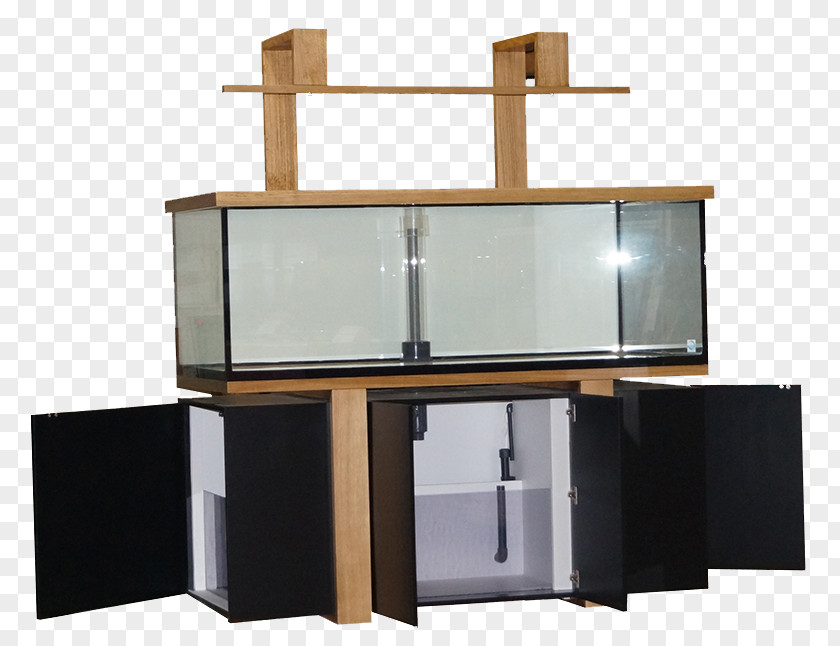 Reef Aquarium Shelf Buffets & Sideboards PNG