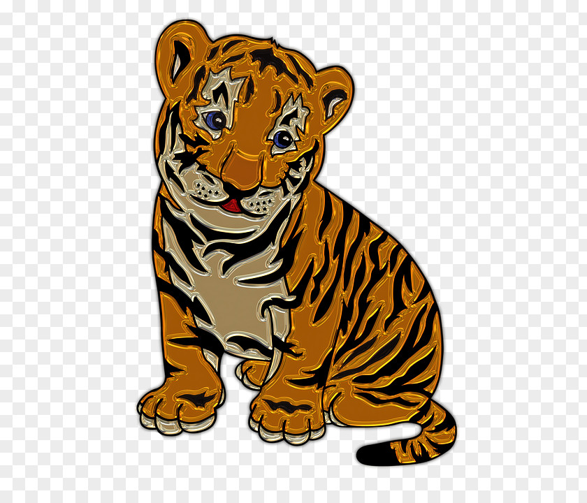 Tiger Creative Clip Art PNG