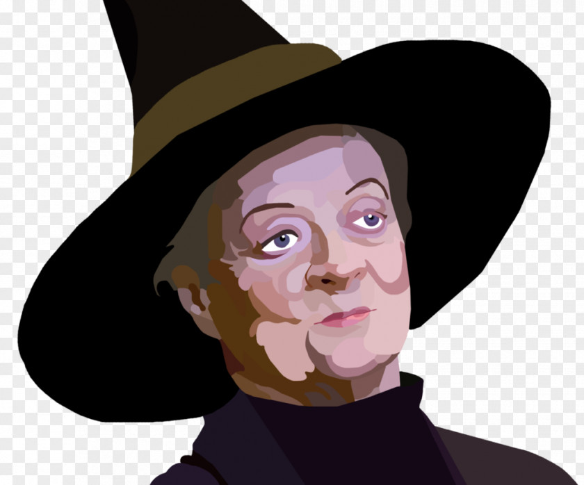 Watercolor Woman Like Professor Minerva McGonagall Harry Potter And The Philosopher's Stone Draco Malfoy Ron Weasley PNG