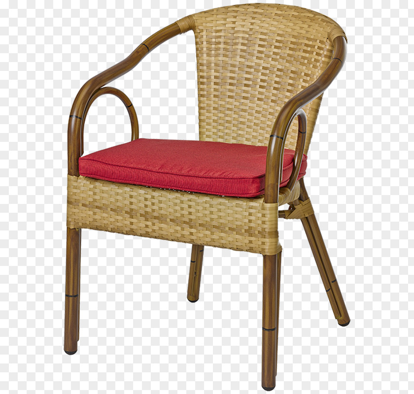 Chair Furniture Terrace Rattan Fauteuil PNG