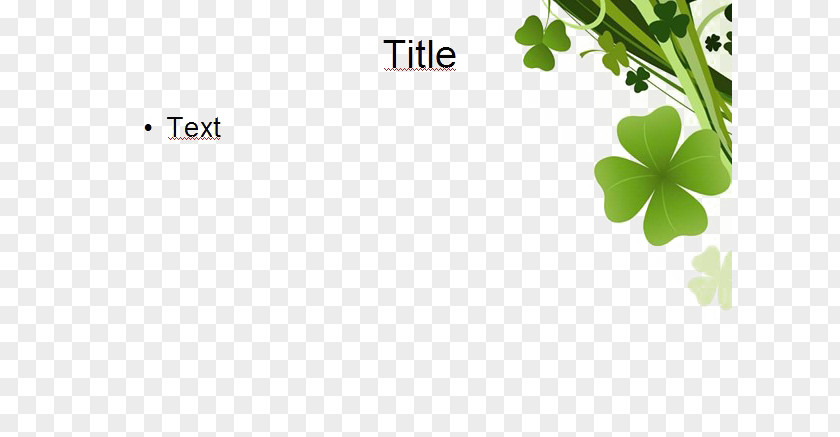 Clover Background Bevel Border Slideshow Person Teacher Organization English PNG