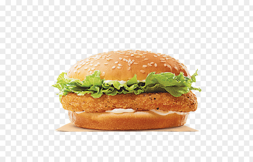 Crispy Chicken Sandwich Hamburger Burger King Specialty Sandwiches Fingers Patty PNG