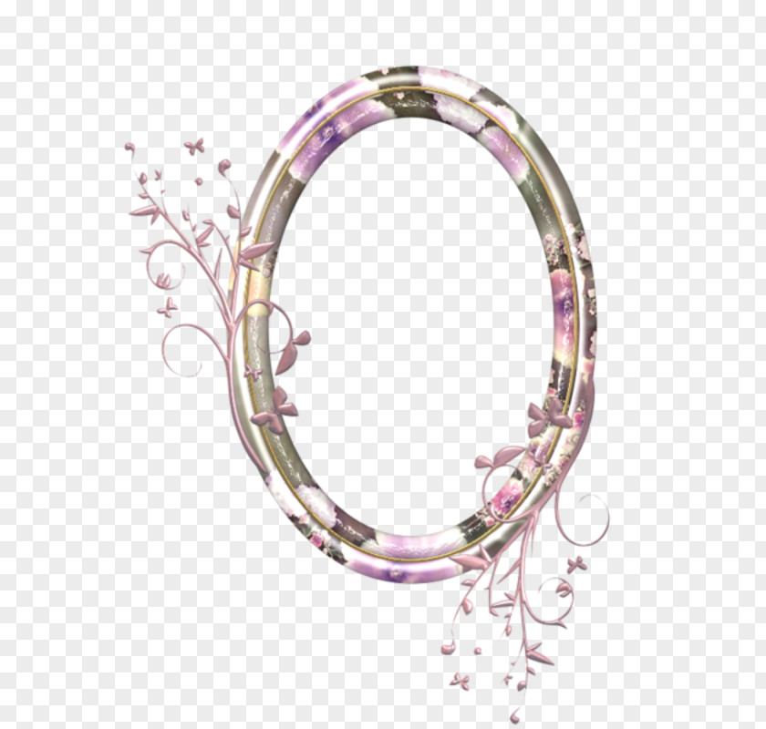 FCB Violet Lilac Body Jewellery Oval PNG