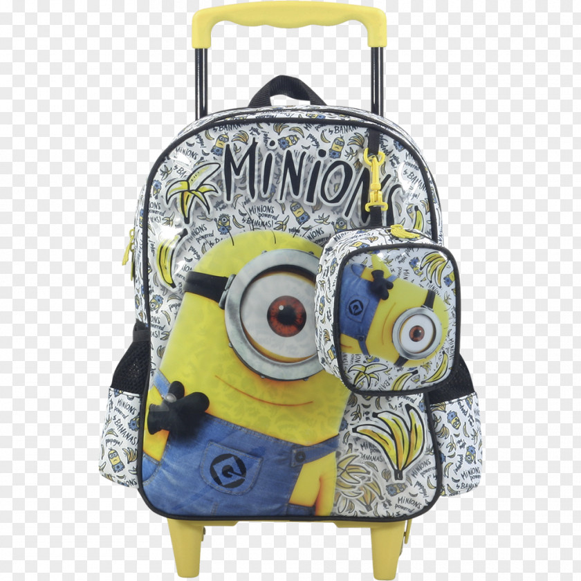 Backpack Bob The Minion Minions Paradise Suitcase Lojas Americanas PNG