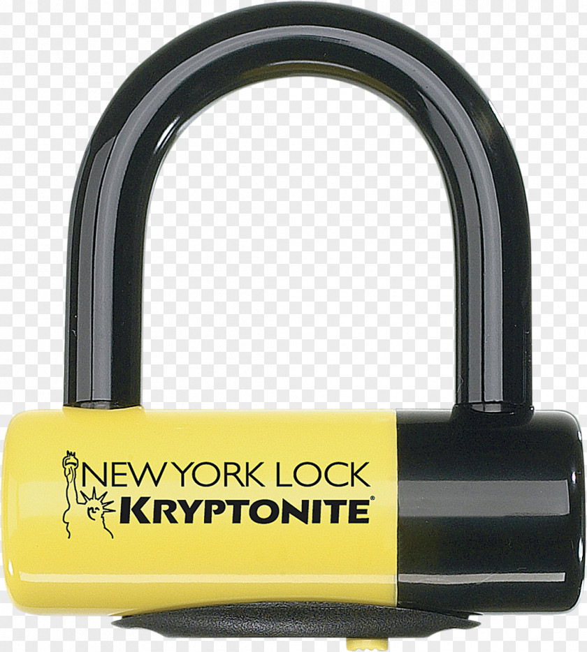 Bicycle New York City Disc-lock Lock Kryptonite PNG