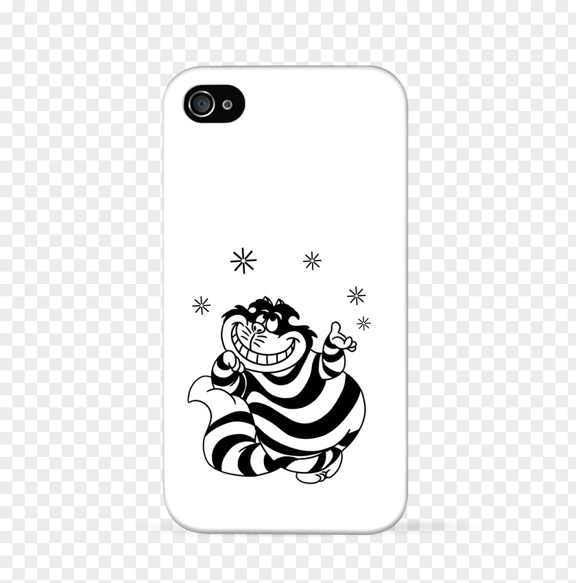 Cat Cheshire Mobile Phone Accessories White PNG
