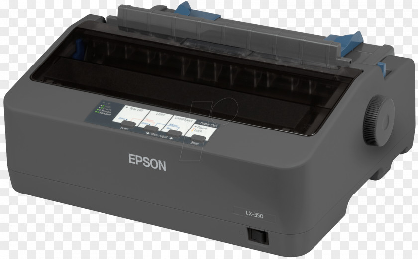 Printer Dot Matrix Printing Paper Epson LX-350 PNG