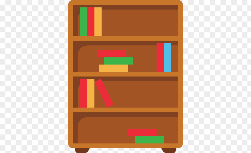 Bookcase Table Shelf PNG