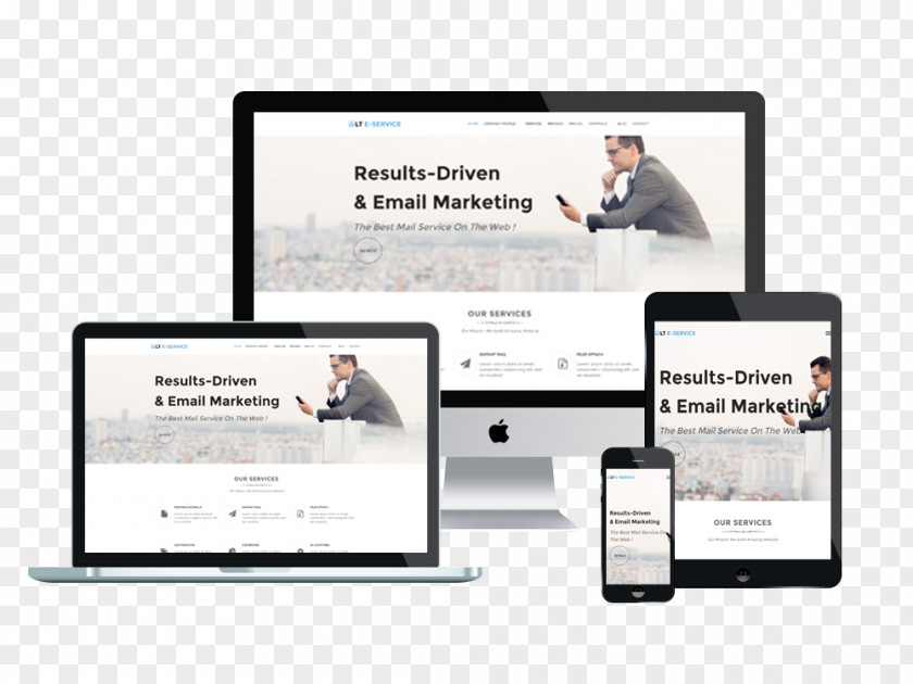 Business Theme Responsive Web Design Template System Joomla PNG