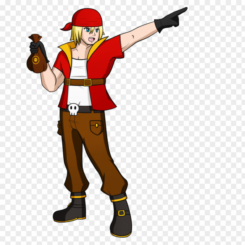 Captain Pirate Character Profession Headgear Clip Art PNG