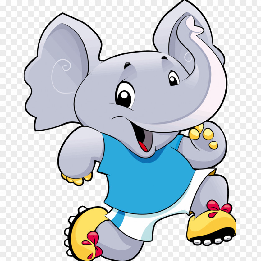 Child Sticker Blue Room Elephantidae PNG