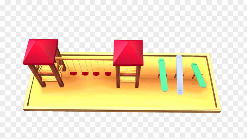 Children’s Playground Material Rectangle PNG