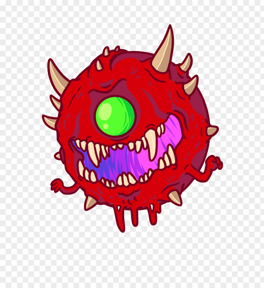 Doom T-shirt Cacodemon Video Games PNG