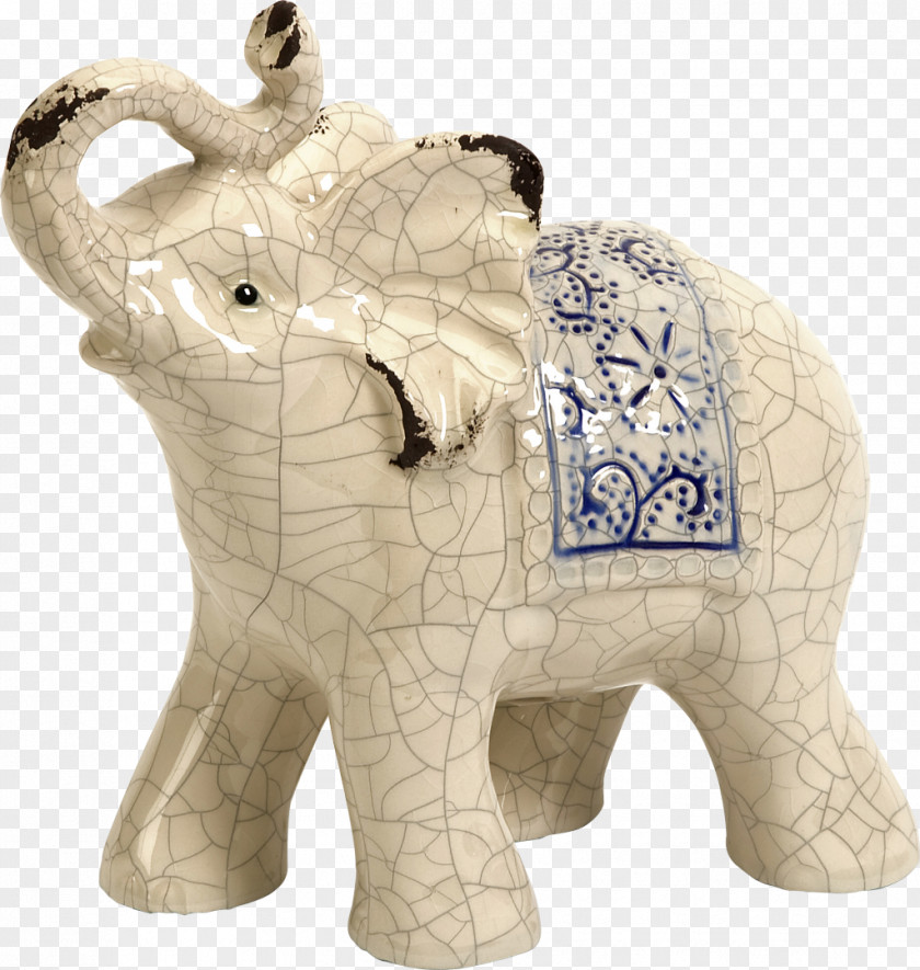 Elephant African Figurine Statue Sculpture PNG