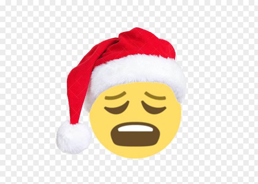 Emoji World Day Smiley Santa Claus Text Messaging PNG