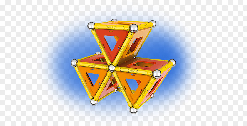 Geomag Construction Set Toy Block Triangle PNG