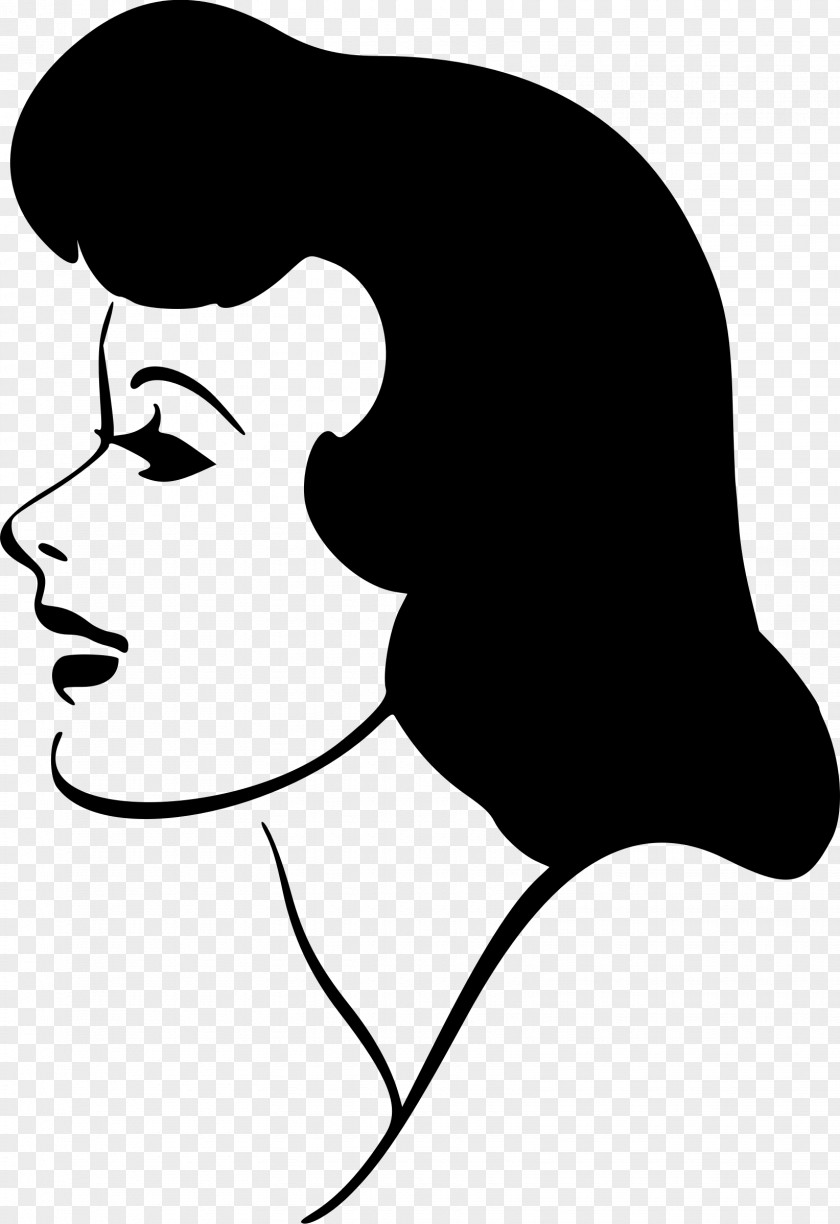 Head Profile Clip Art PNG