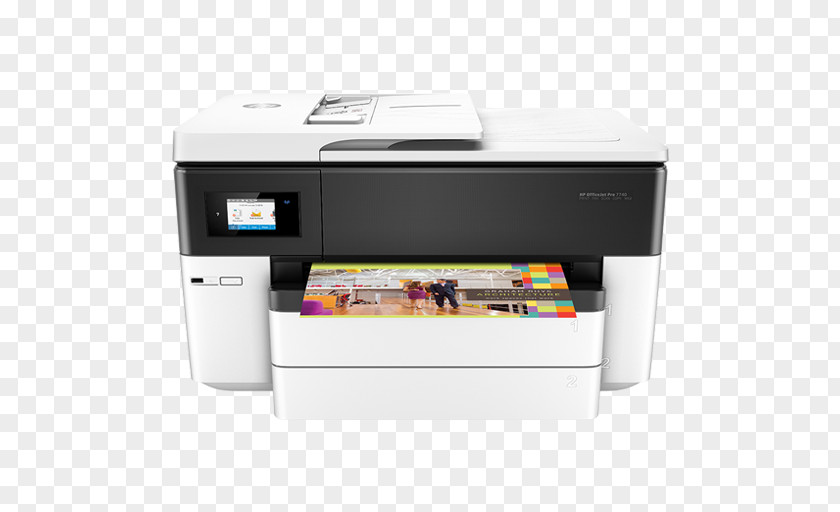 Hewlett-packard Hewlett-Packard HP Officejet Pro 7740 Multi-function Printer PNG