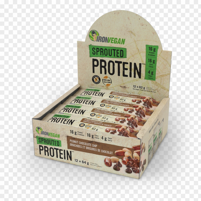 Iron Chocolate Brownie Protein Bar Raw Foodism Veganism PNG