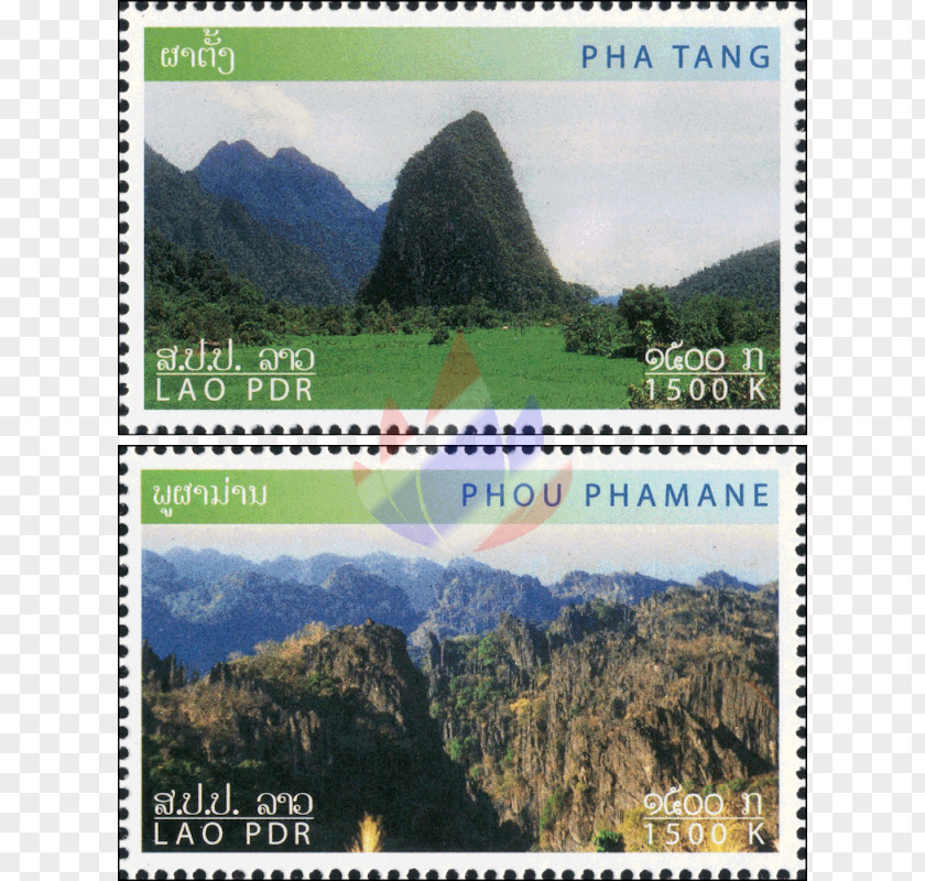 Nebenfluss Der March Paper Postage Stamps Pha Tang Mail International Year PNG