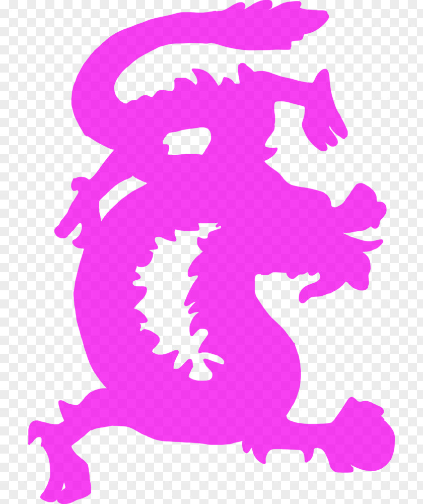 Pink Dragon Sleeve Tattoo Symbol Mongolian PNG