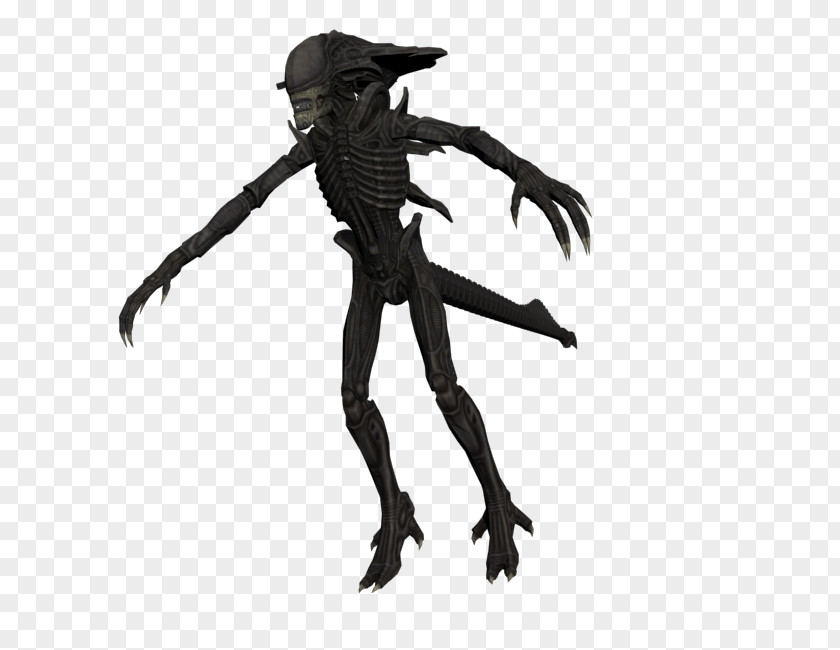 Predators Vs Alien Figurine Character Fiction PNG