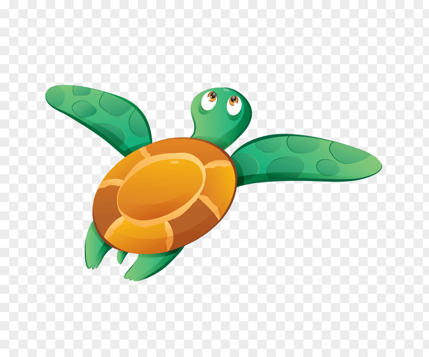 Turtle Sea Drawing Sticker PNG